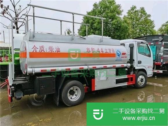 湖北出售二手4.4方東風油罐車