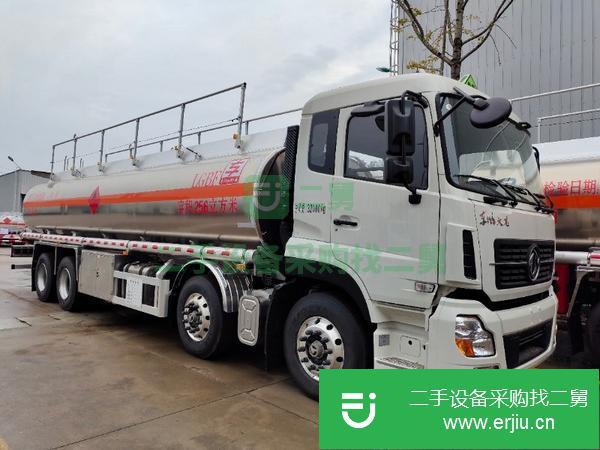 山東出售二手天龍前四后八鋁合金帶手續油罐車