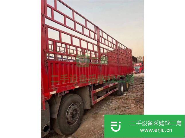 江西出售二手一汽解放J6P350馬力倉柵載貨車