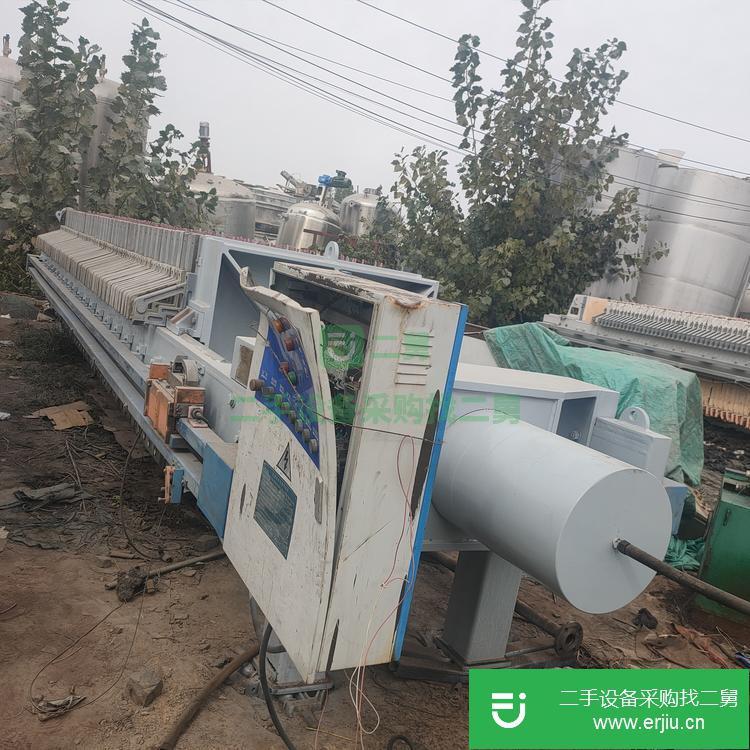 山東出售二手廂式壓濾機