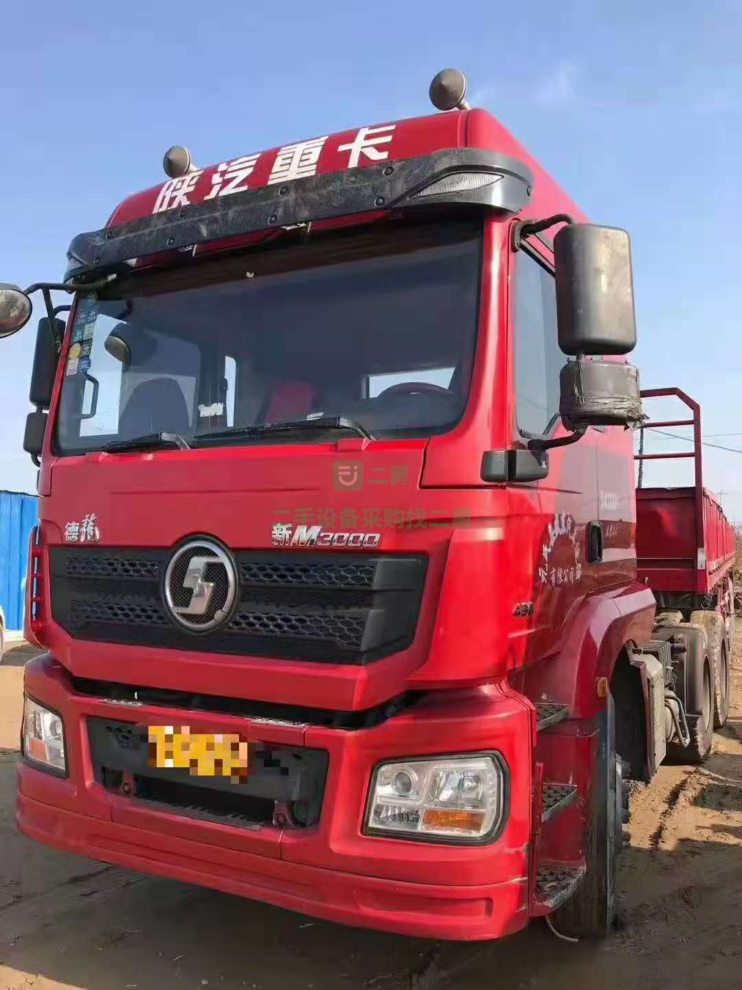 出售2018年德龍430牽引車，國五雙曲，全保險，車況精品