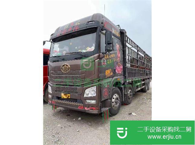 江西出售二手青島解放JH6倉(cāng)欄貨車