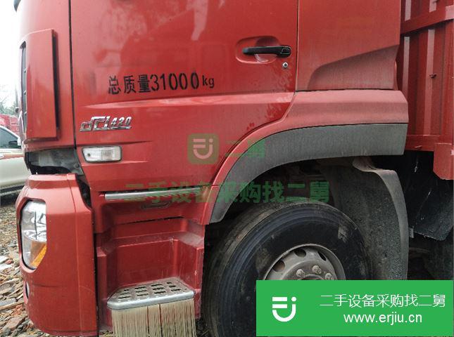 江西出售二手東風(fēng)天龍前四后八9.5米高欄貨車