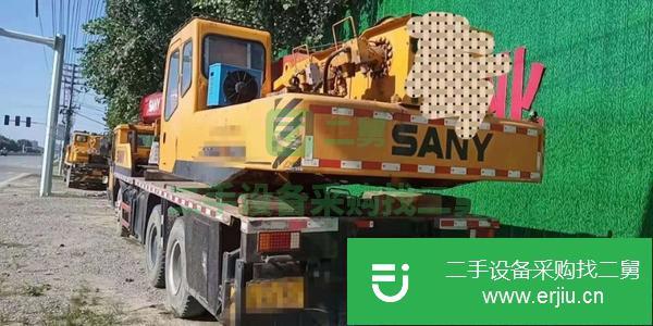 山東出售二手三一 25C4節(jié)臂10年汽車吊