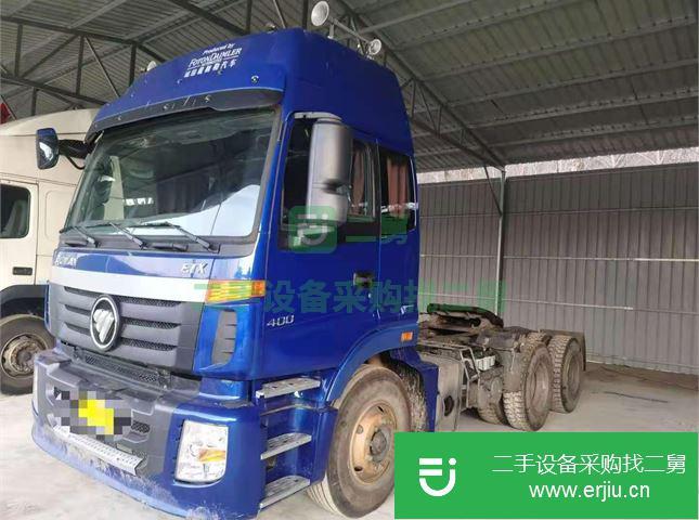 遼寧出售二手福田歐曼400馬力牽引車