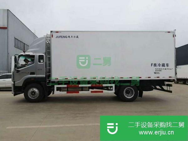 湖南出售二手福田奧鈴6.8米185馬力冷藏車