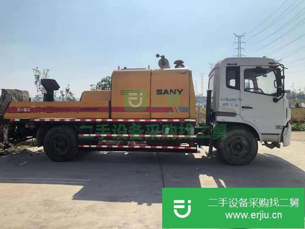 山東出售二手10年9月出廠三一9018車載泵