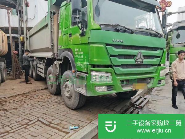 遼寧出售二手豪沃6米8自卸車,380馬力,12速!1.5米公告,可以分期