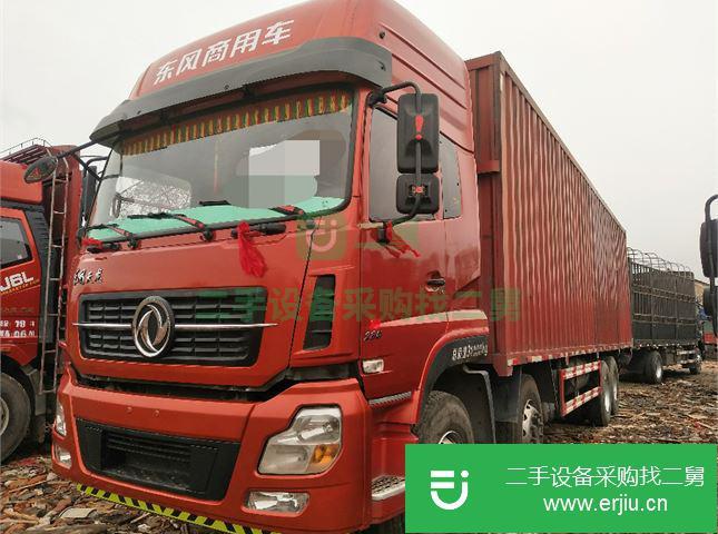 江西出售二手東風天龍箱式貨車