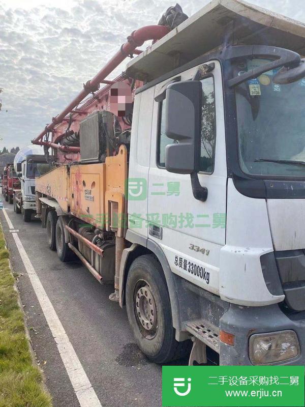廣東出售二手11年三一奔馳49米泵車