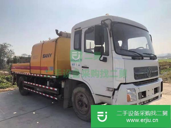 山東出售二手10年9月出廠三一9018車載泵