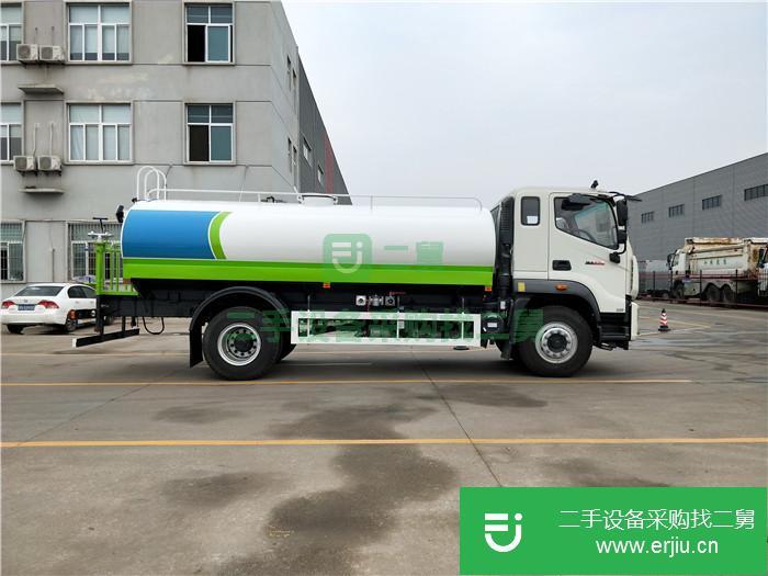 湖北出售二手東風12方綠化灑水車