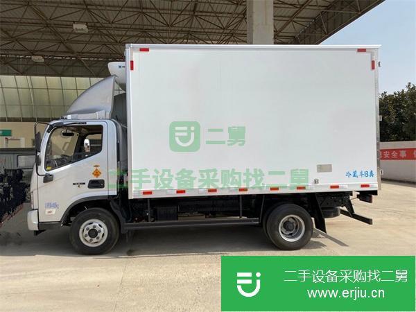 湖南出售二手福田奧鈴國六4.2米冷藏車