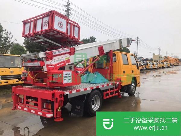 山西出售二手江鈴順達32米云梯搬家車
