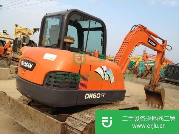 湖北出售二手斗山60挖掘機