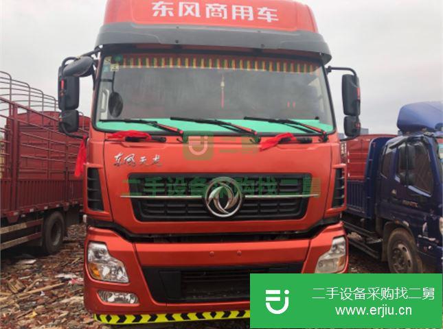 江西出售二手東風天龍箱式貨車