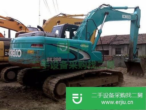 云南出售二手神鋼SK200挖掘機