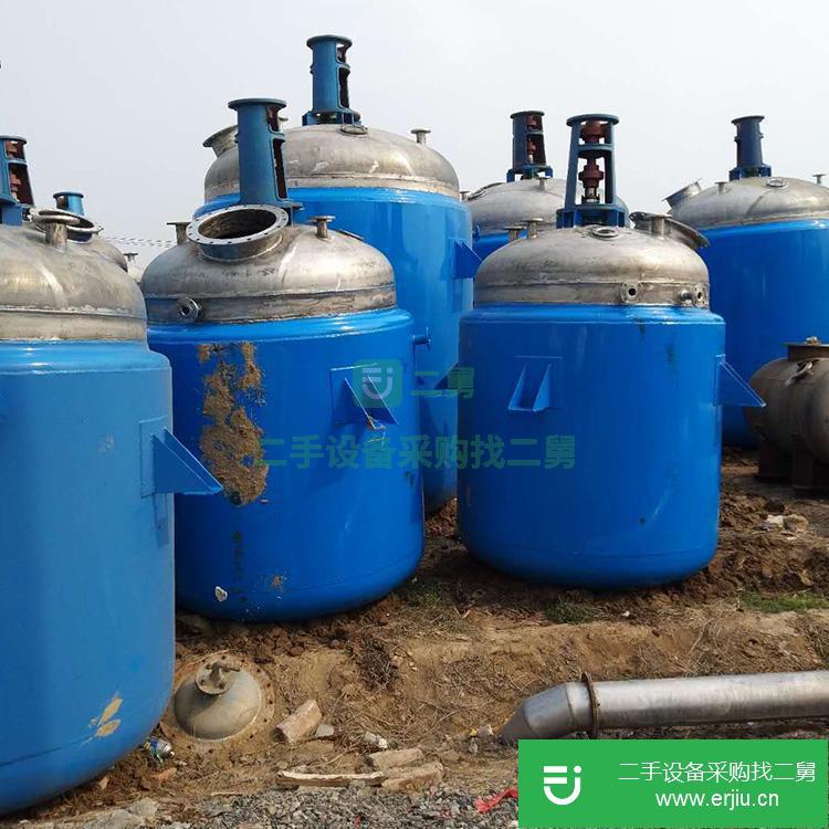 山東出售二手搪瓷反應釜