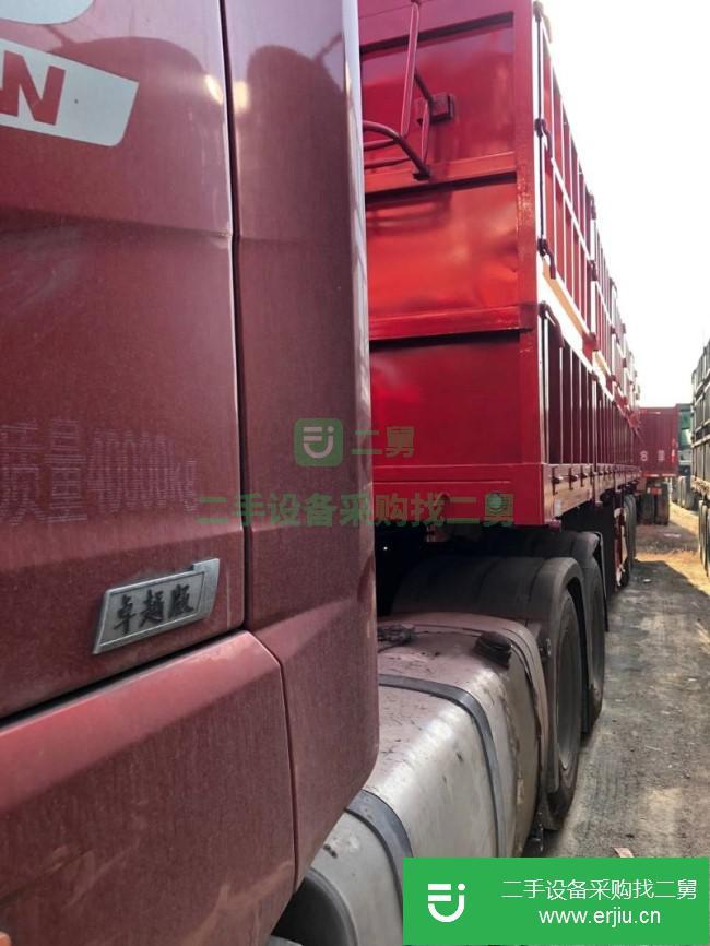 湖北出售二手一汽解放半掛車