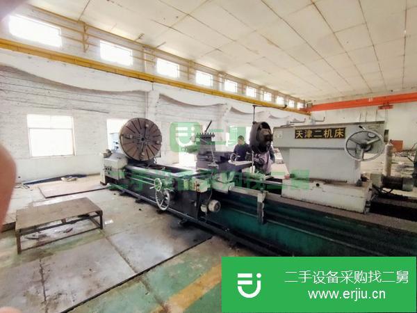 河南出售二手臥式五米車床，導軌970寬！