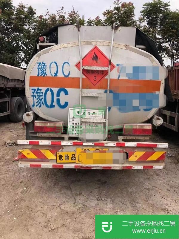 河北出售二手8噸油罐車手續齊全玉柴發動機150馬力