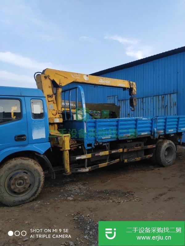 湖北出售二手國三石煤5噸隨車吊手續(xù)齊全