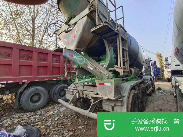 青海出售二手德龍輕量化12方攪拌車中聯上裝