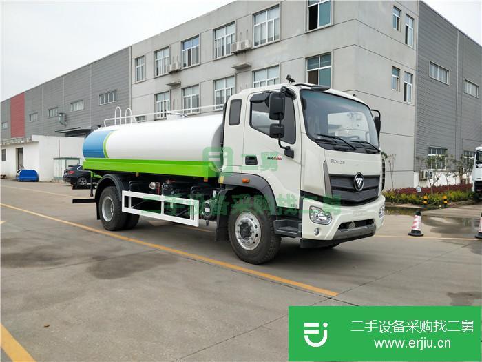 湖北出售二手東風12方綠化灑水車