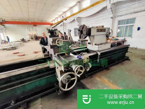 河南出售二手臥式五米車床，導軌970寬！