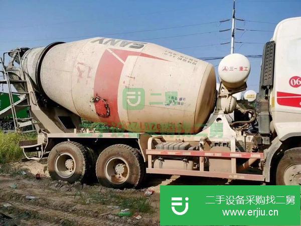 河南出售二手14年三一攪拌車