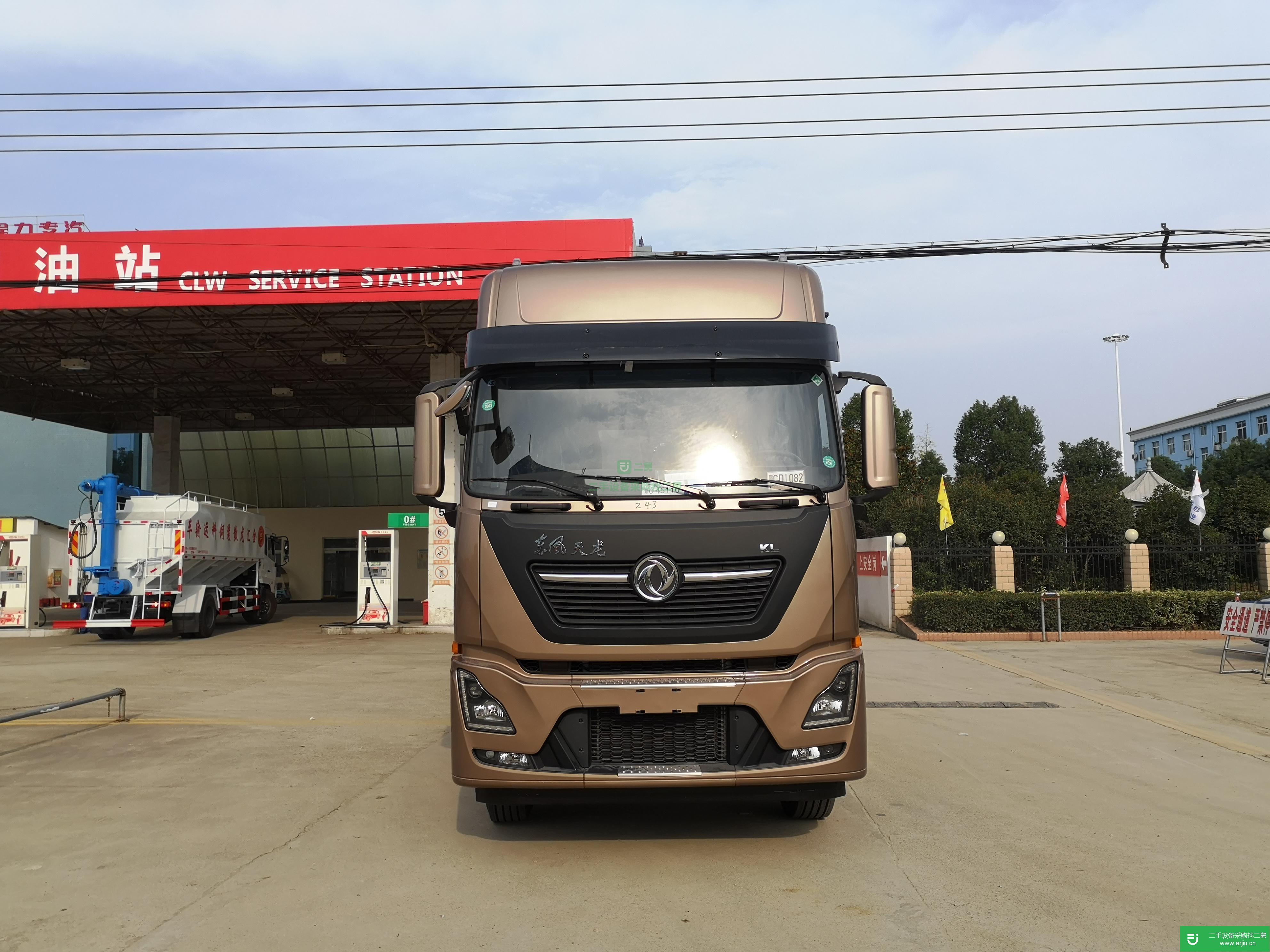 湖北出售二手東風(fēng)465馬力冷藏車