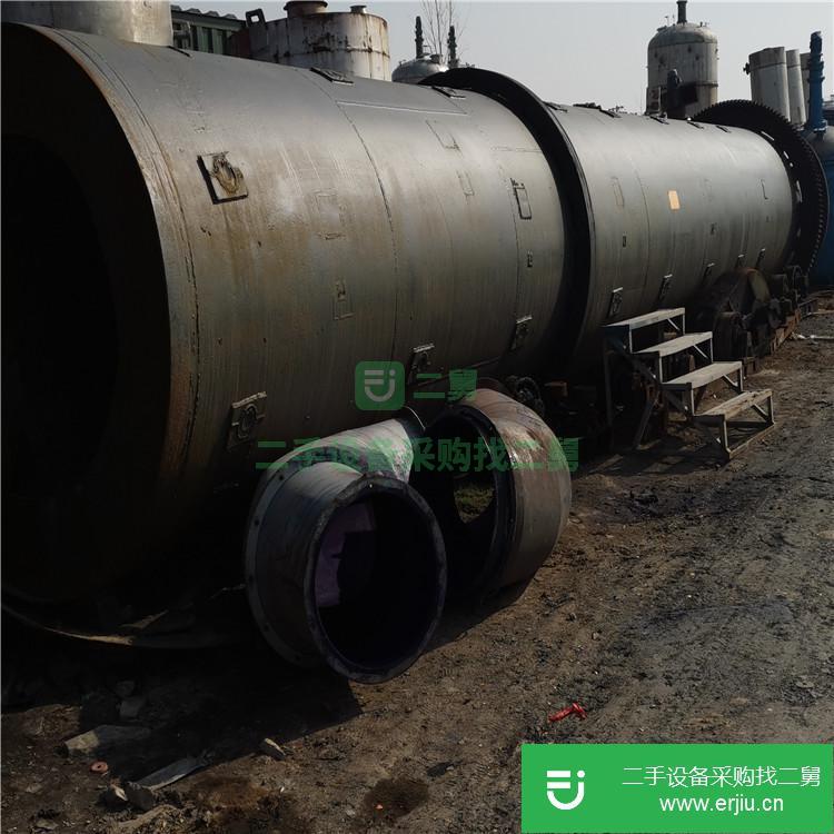 山東出售二手河沙木屑滾筒烘干機