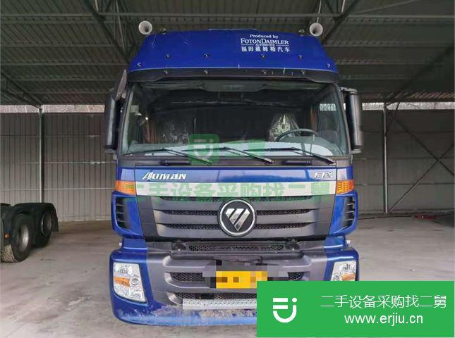 遼寧出售二手福田歐曼400馬力牽引車