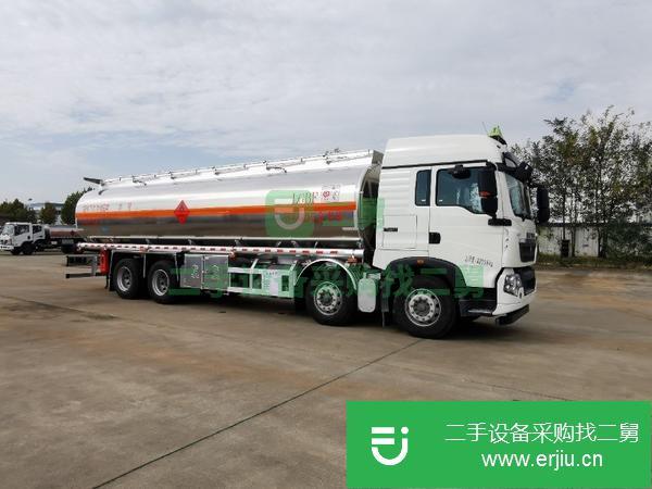 山東出售二手重汽豪沃25噸油罐車手續(xù)齊全