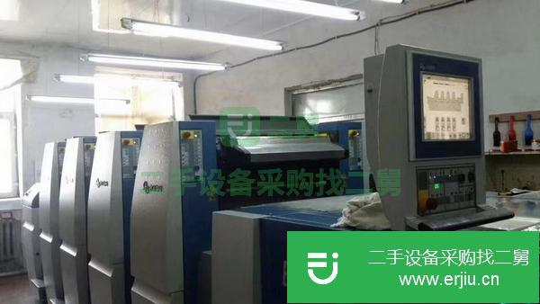 黑龍江出售二手12年德國原裝高堡660四色膠印機(jī)