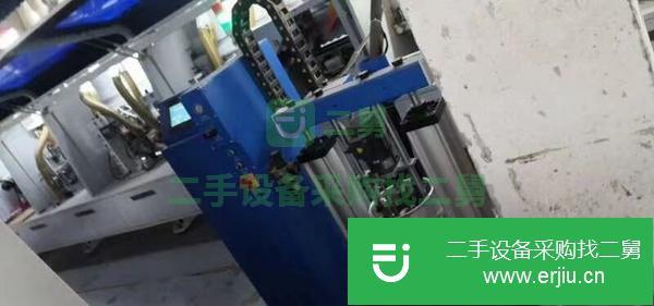 上海出售二手45度斜邊皮帶高速封邊機(jī)