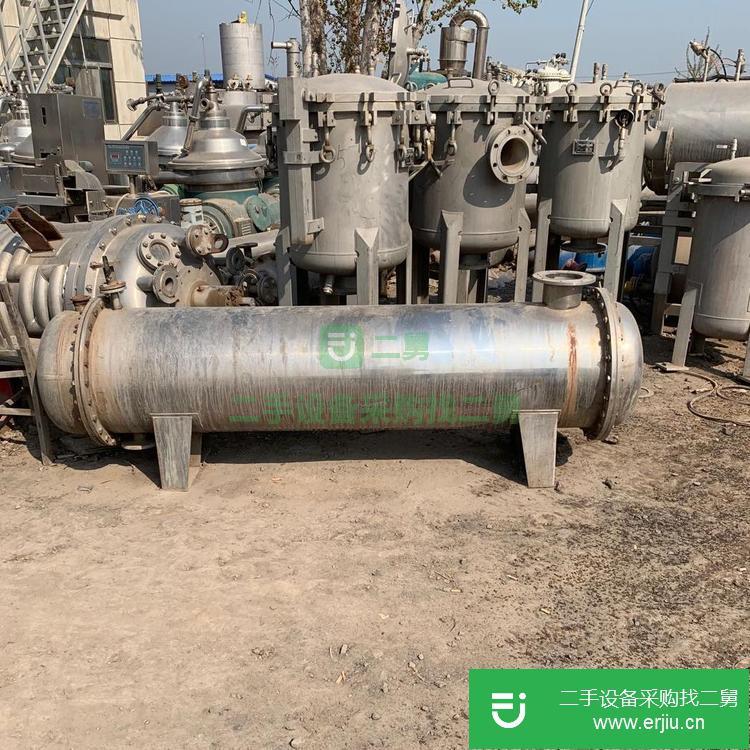 山東出售二手不銹鋼冷凝器
