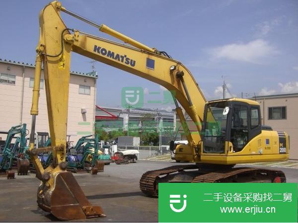 甘肅出售二手小松PC200挖掘機