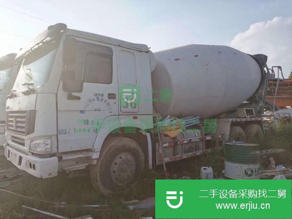 河南出售二手11年14方豪沃375馬力攪拌罐車原車況精品