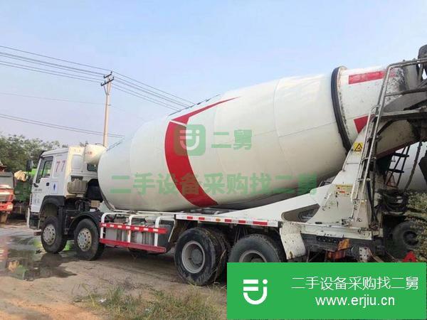 河北出售二手18年6月份豪沃大20方攪拌車