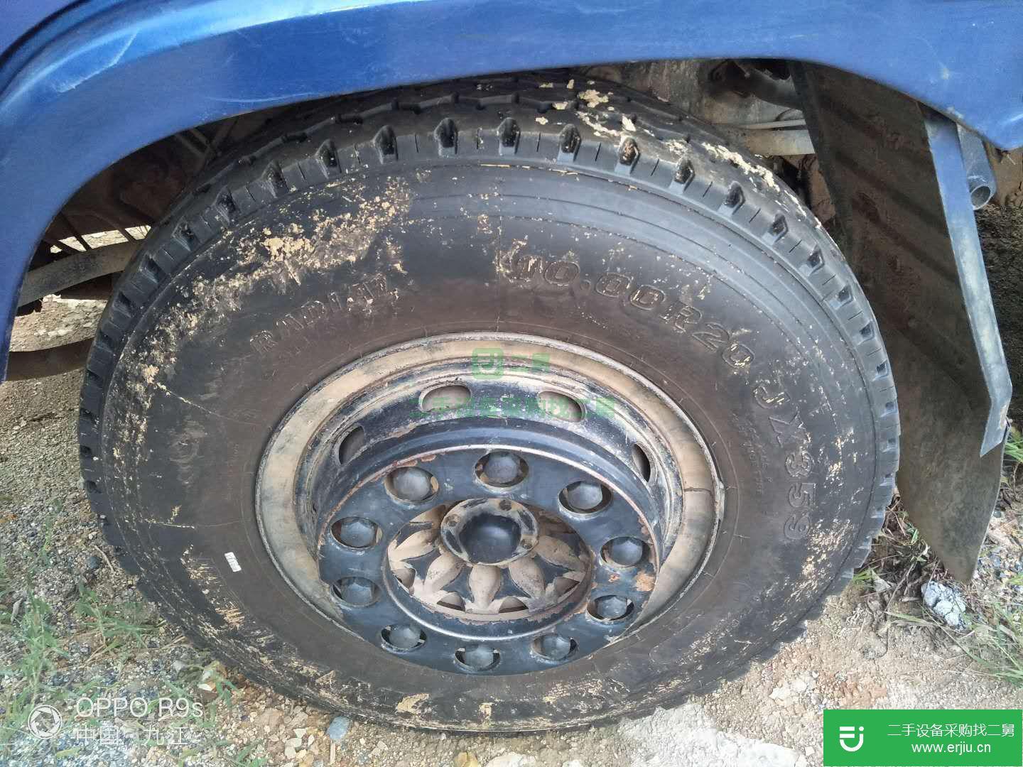 江西出售二手福田瑞沃160馬力自卸車