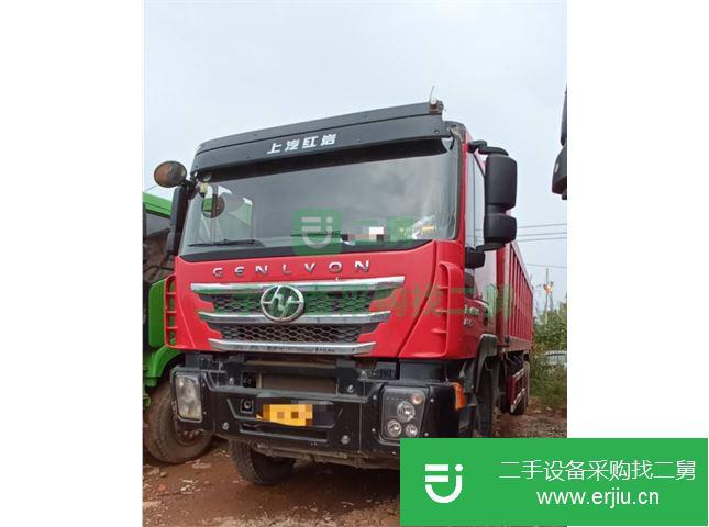 貴州出售二手上汽紅巖前四后八8米6自卸車