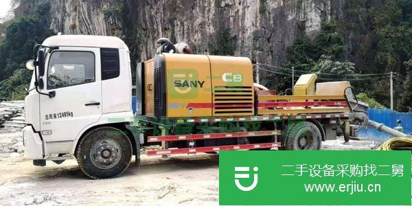 廣西出售二手三一10020車載泵車況好
