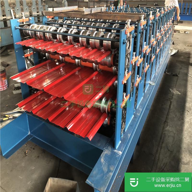 河北出售二手彩鋼壓瓦機