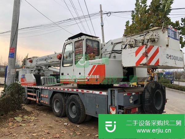 內蒙古出售二手中聯25v5汽車吊無事故原車原版