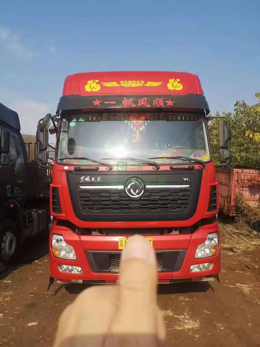 出售天龍VL450牽引車，雷諾動力，國五排放，14檔變速箱