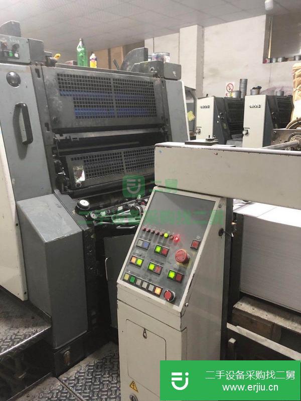 浙江出售二手99年小森428四色印刷機