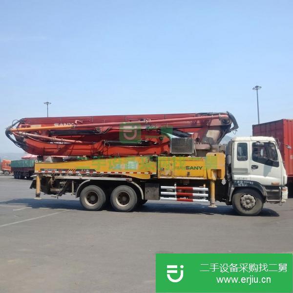 河北出售二手五十鈴46米混凝土泵車正常工作手續齊全
