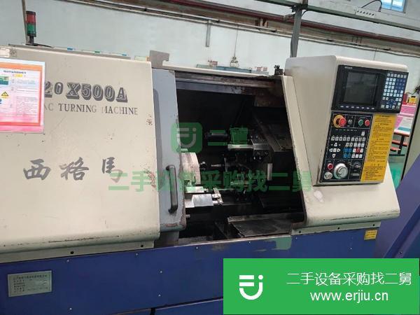 陜西出售二手西格瑪斜軌數控車床