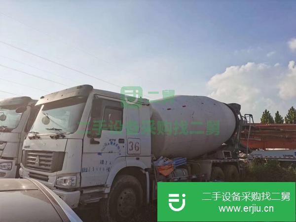 河南出售二手11年14方豪沃375馬力攪拌罐車原車況精品